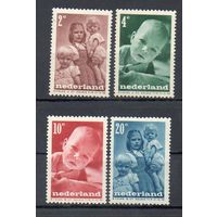 Дети Нидерланды 1948 год 4 марки