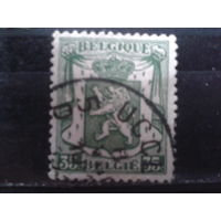 Бельгия 1936 Стандарт, герб  35 сантимов