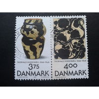 Дания 1996 искусство полная серия