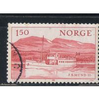 Норвегия 1981 Паром Фемунн II на озере Фемунн #843