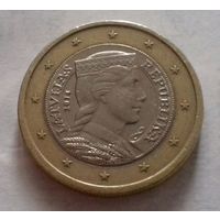 1 евро, Латвия 2014 г.