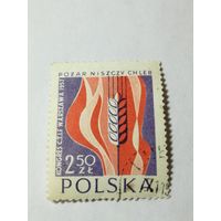 Польша 1957. Пожарные бригады.