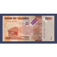 Уганда, 1000 шиллингов 2022 г., P-49, UNC