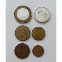 Набор монет Республики Беларусь с браком
