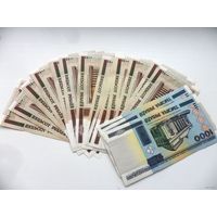 24 банкнота РБ UNC по 500 и 1000 руб - (цена за все)