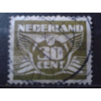 Нидерланды 1941 Стандарт, летящий голубь 30с