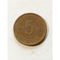 Финляндия 5 пенни 1971