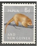 Папуа Новая Гвинея. Пятнистый кускус. 1961г. Mi#32.