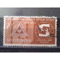 Индия 1969 50 лет межд. организации труда