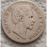 Бавария 2 марки 1876