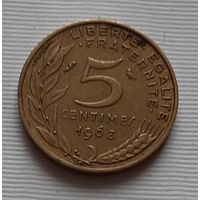 5 сантимов 1968 г. Франция