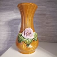 Керамическая стильная вазочка