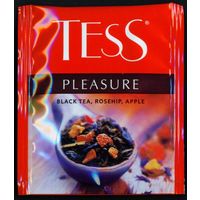 Чай Tess Pleasure (черный, шиповник, яблоко) 1 пакетик