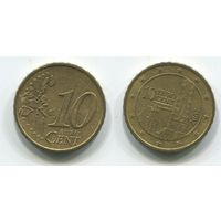 Австрия. 10 евроцентов (2007)