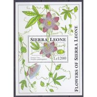 1993 Сьерра-Леоне 2072/B229 Цветы 8,50 евро