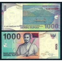 Индонезия 1000 рупий 2000-2013 год. UNC
