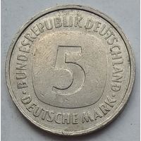 Германия 5 марок 1981 г. F