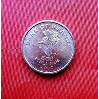 87-22 Уганда, 500 шиллингов 2003 г.