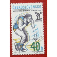Чехословакия. Спорт. ( 1 марка ) 1978 года. 4-9.