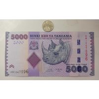 Werty71 Танзания 5000 шиллингов 2020 UNC банкнота