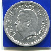 Монако 2 франка 1943 VF