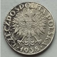 Польша 50 грошей 1938 г.
