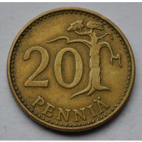 Финляндия, 20 пенни 1963 г.