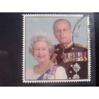 Англия 1997 Золотая свадьба королевы Елизаветы 2 и принца Филиппа
