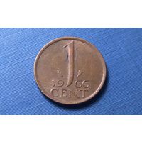 1 цент 1966. Нидерланды.
