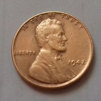 1 цент, США 1942 г.
