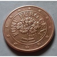 5 евроцентов, Австрия 2003 г., AU