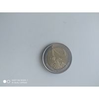 2 евро Италия, 2012 год, 10 лет наличному обращению евро .