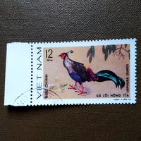 Марка Вьетнам 1978 год Птицы