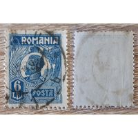 Румыния 1923  Король Фердинанд I. Mi-RO 281. Перф. 13 1/2 x 13 3/4. 6 Лей