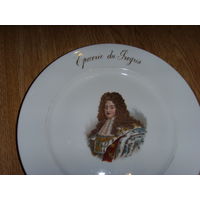 Старинная подставочная тарелка Лимож Goa Limoges