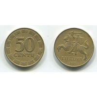 Литва. 50 центов (1997)