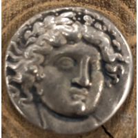 Македония, Амфиполь Драхма 365 год до н.э. Аполлон и факел