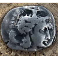 Калабрия, Тарентум 320-280 до н. э. Диобол (0,89 г)