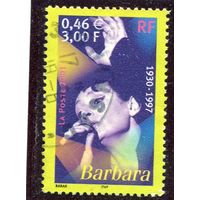 Франция. Барбара, актриса, автор и исполнитель песен
