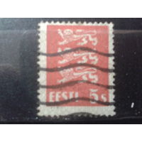 Эстония 1928 стандарт, герб 5с
