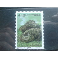 Китай 2000 крокодилы, концевая марка серии