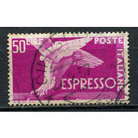 Италия - 1955 - Марка экспресс-почты - [Mi. 944] - полная серия - 1 марка. Гашеная.  (Лот 87EO)-T7P13