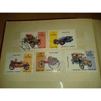 Куба 1984 Транспорт История Автомобиля 5 марок