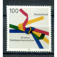 Германия - 1997г. - 100 лет городскому партнёрству - полная серия, MNH [Mi 1917] - 1 марка