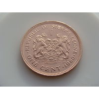 Сьерра - Леоне. 1 цент 1980 год  KM#32