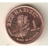 Гайана 1 доллар 2012