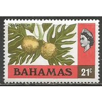 Багамы. Хлопковое дерево. 1976г. Mi#403.