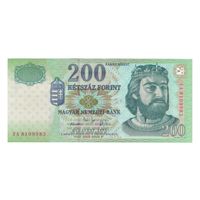 Венгрия 200 форинтов 2005 года. Состояние аUNC!