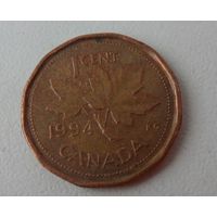 1 цент Канада 1994 г.в. KM# 181