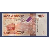 Уганда, 1000 шиллингов 2021 г., P-49, UNC